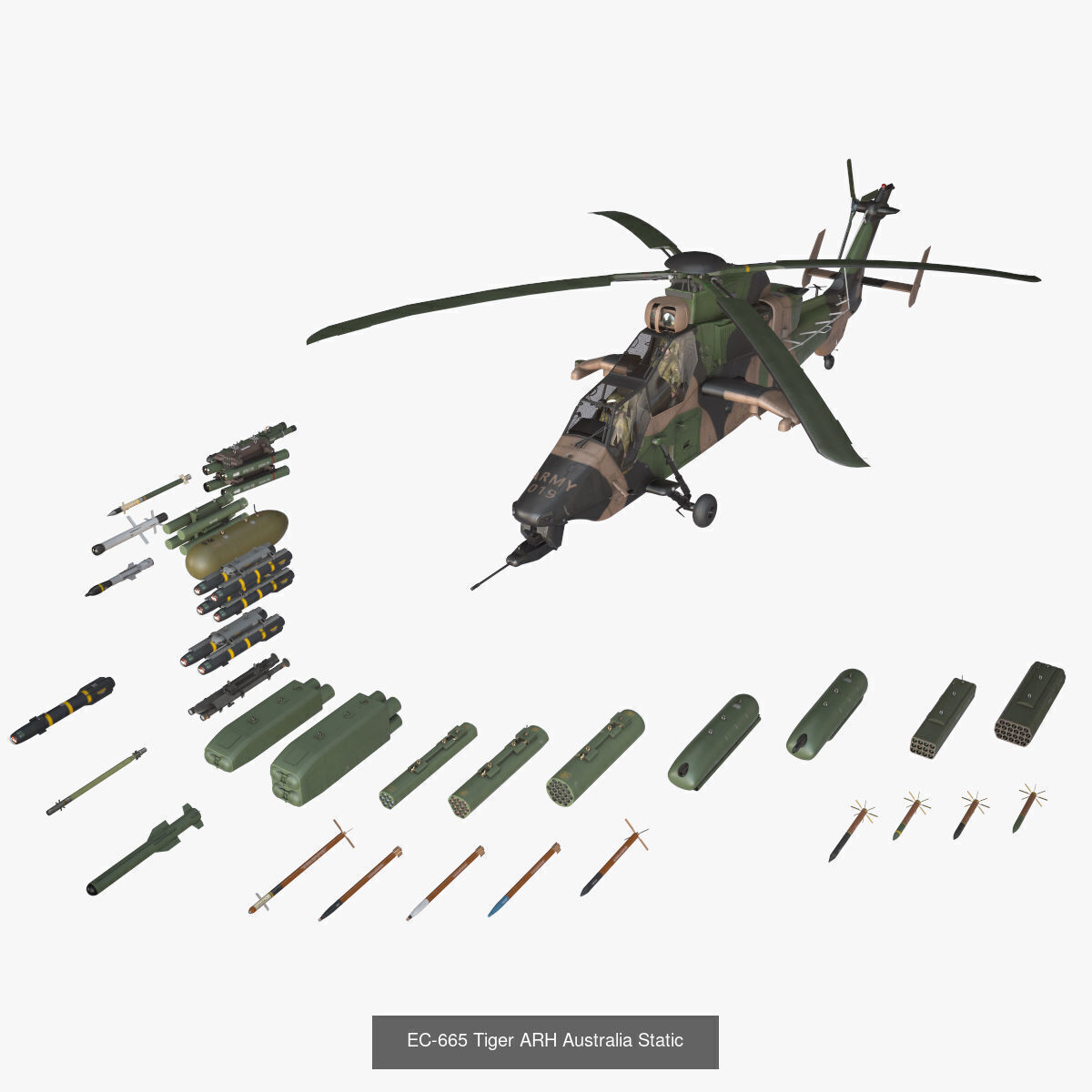 Helicopters Tiger EC-665 Collection _11