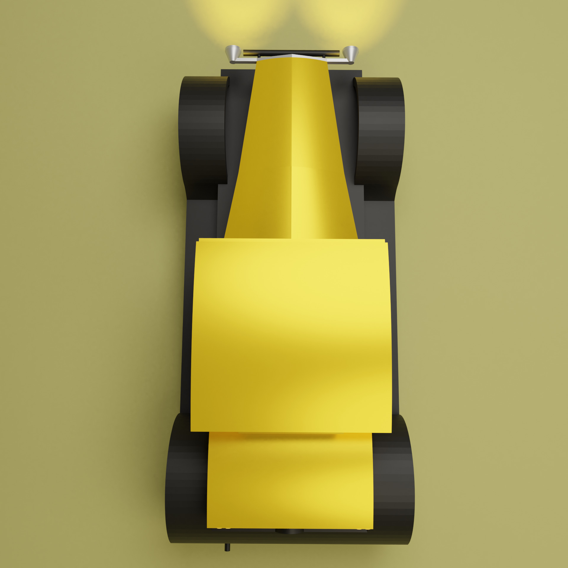 Lowpoly Car 6 Low-poly 3D model_2