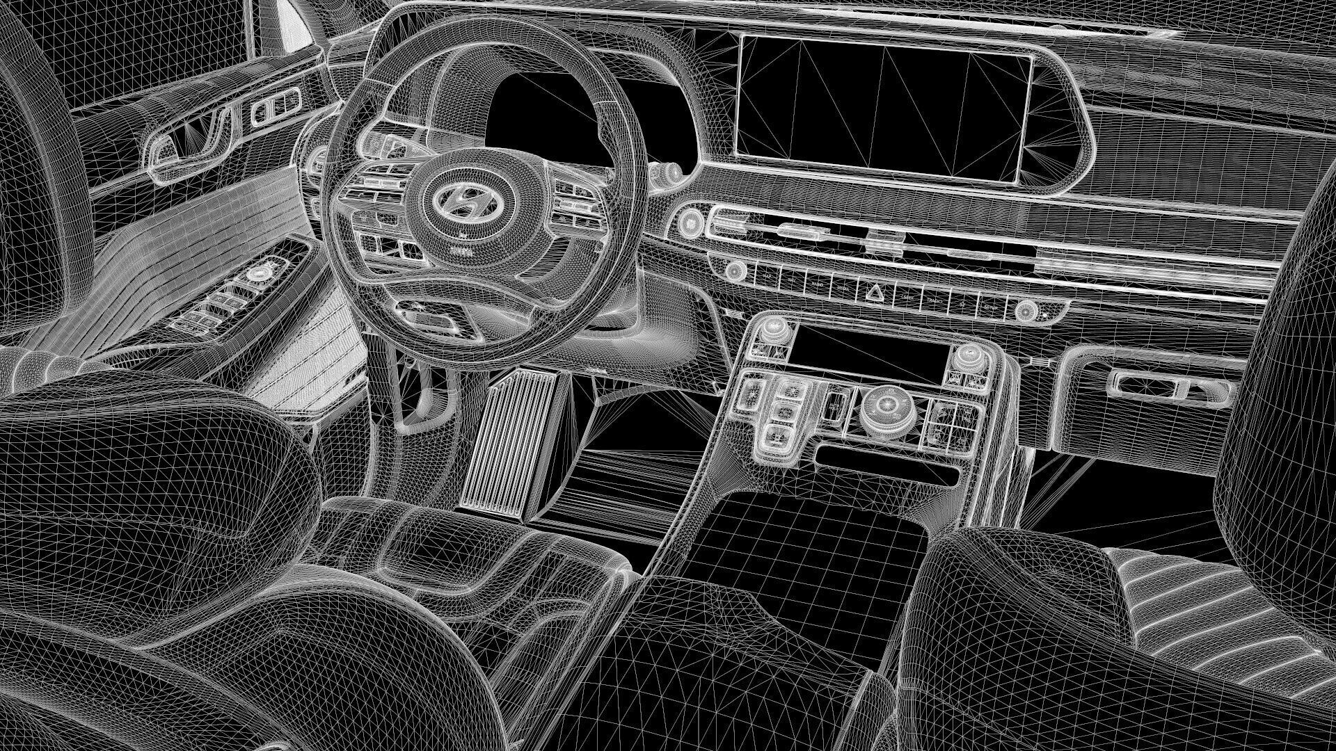 Hyundai Palisade 2024 SUV -photoreal-Vray-Redshift-Unreal-lights 3D model_22