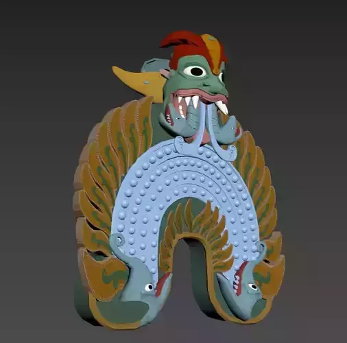 Indian Hindu Temple Gopuram Props