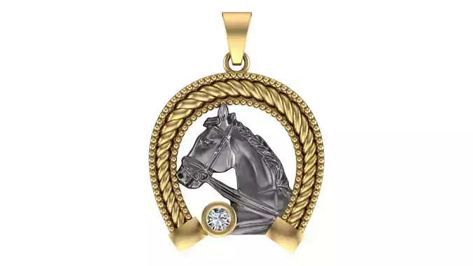 Horseshoe Pendant