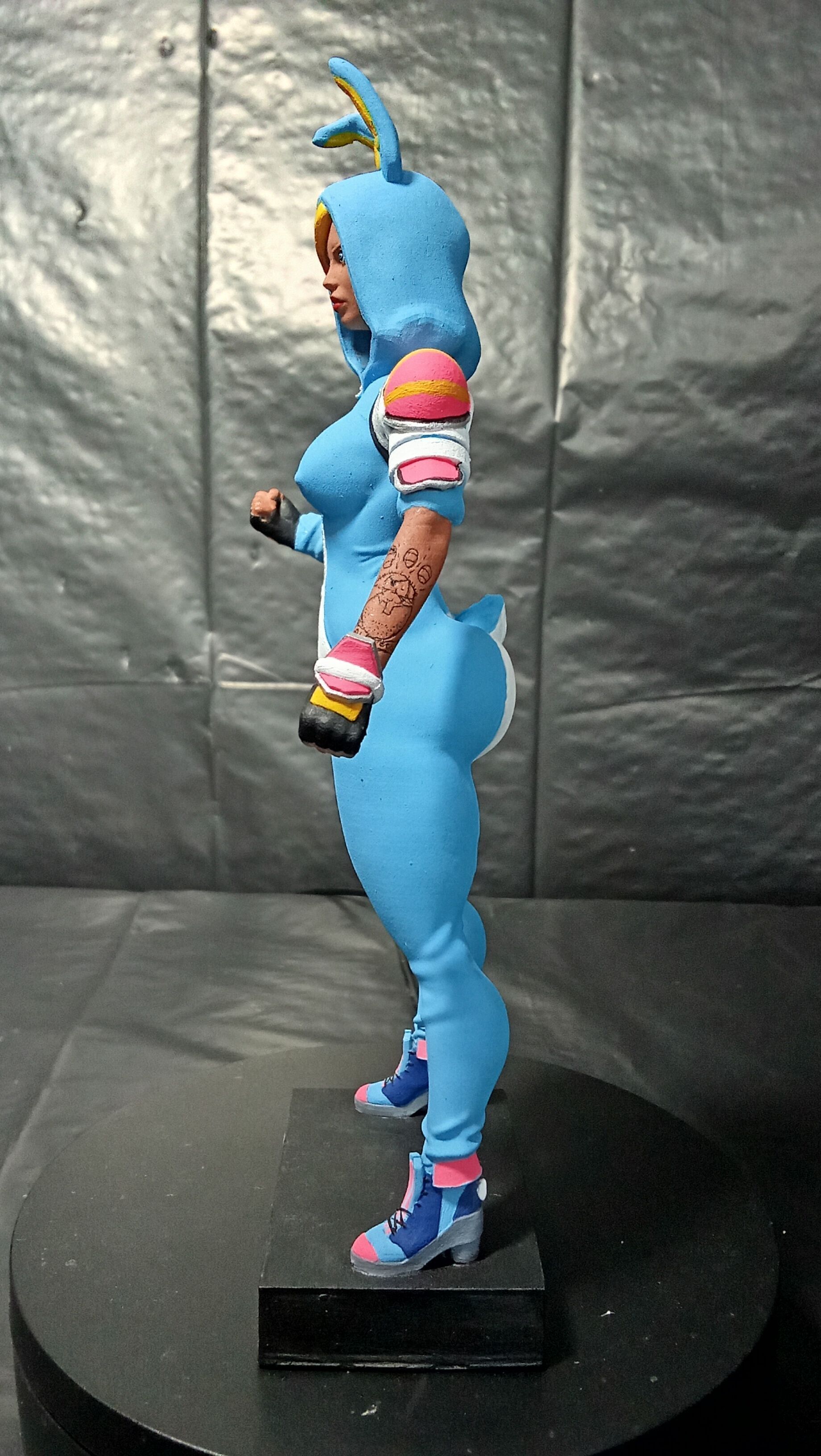 Penny Fortnite Bunny Brawler STL - 3D Printable  3D print model_4