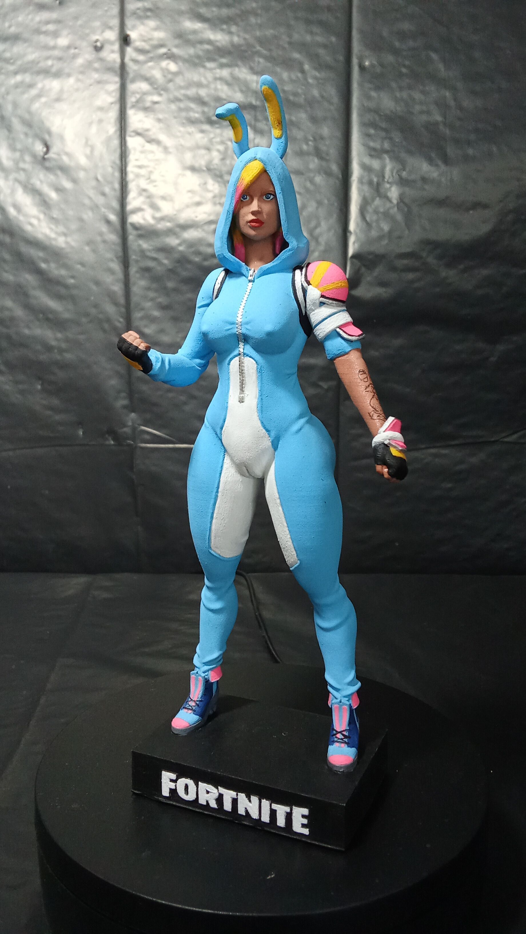 Penny Fortnite Bunny Brawler STL - 3D Printable  3D print model_5