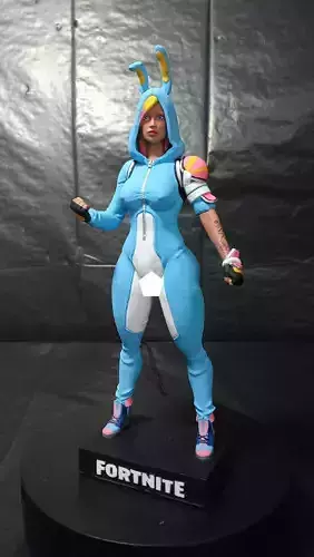 Penny Fortnite Bunny Brawler STL - 3D Printable  3D print model