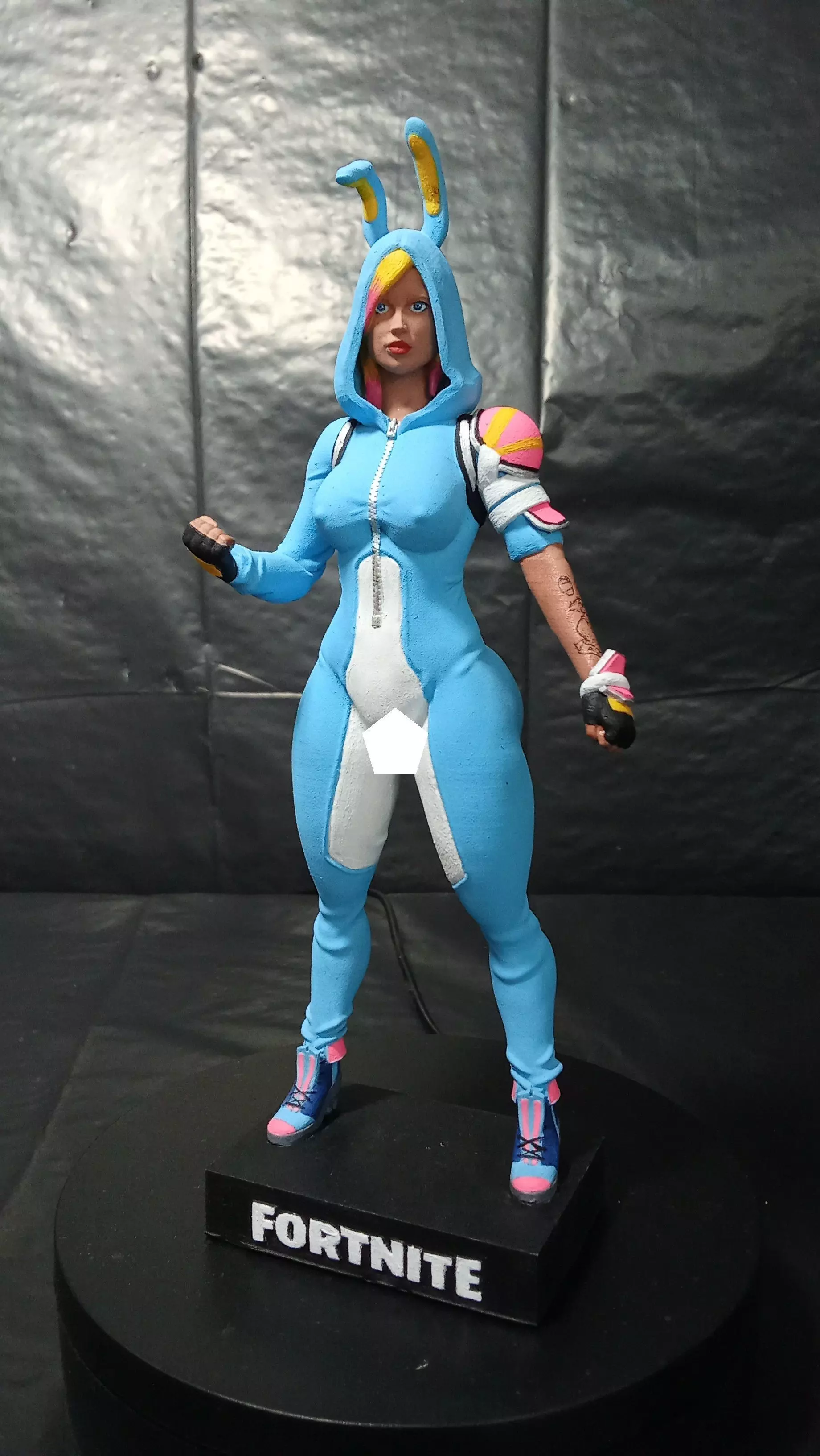 Penny Fortnite Bunny Brawler STL - 3D Printable  3D print model_0