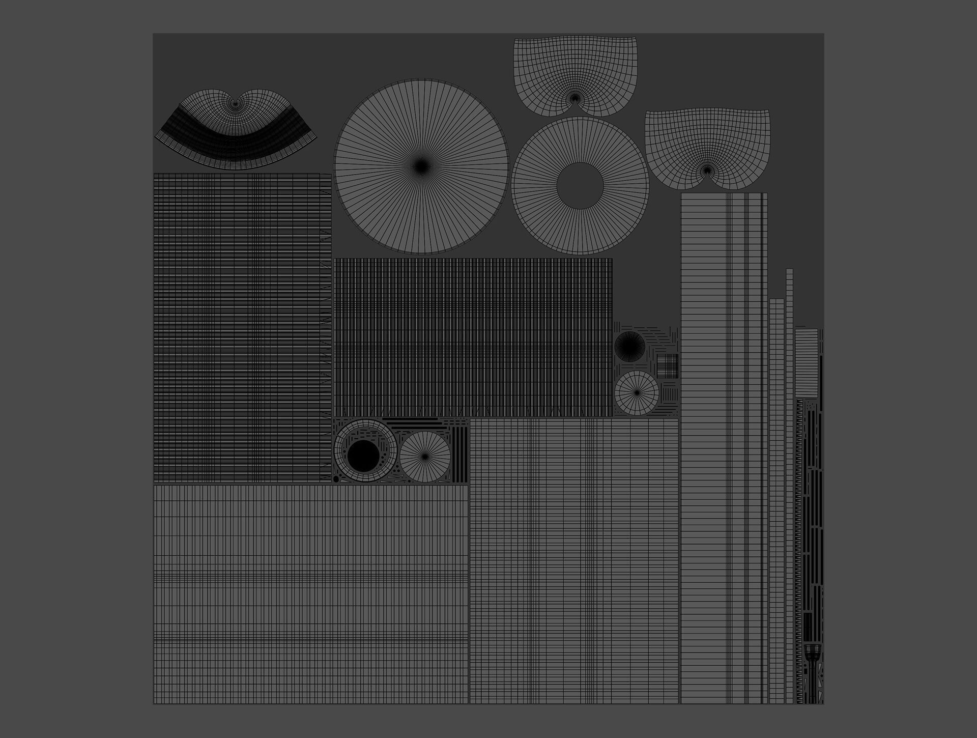 IKEA SOLKLINT Ceiling lamp brass 27 cm glass 3D model_3