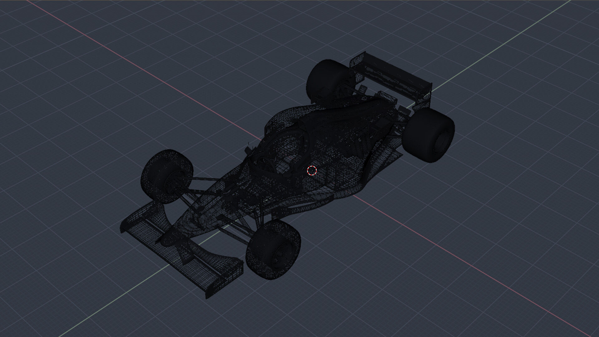 1996 Minardi M195B Formula 1 3D model_24