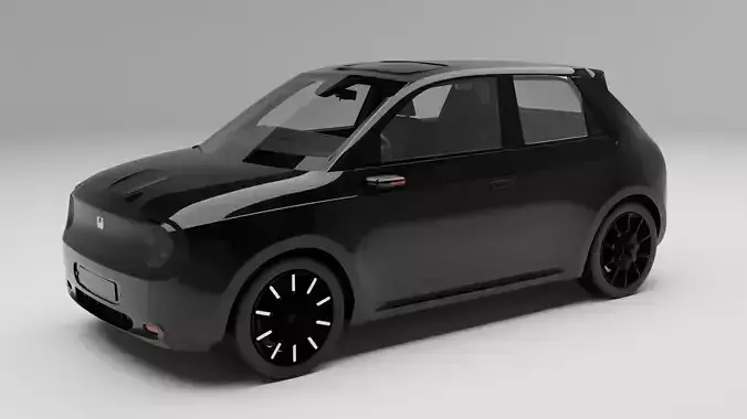 Honda E With Interior