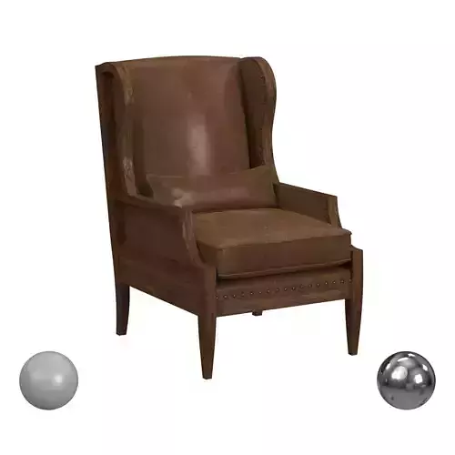 Hooker Furniture Laurel Exposed Wood Club Chair