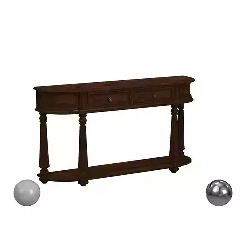 Hooker Furniture Leesburg Demilune Hall Console