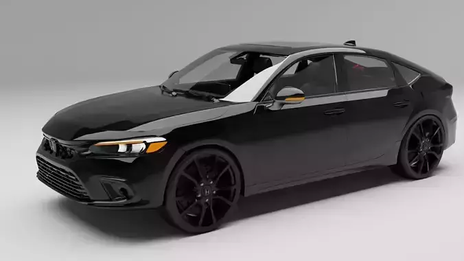 Honda Civic With Interior