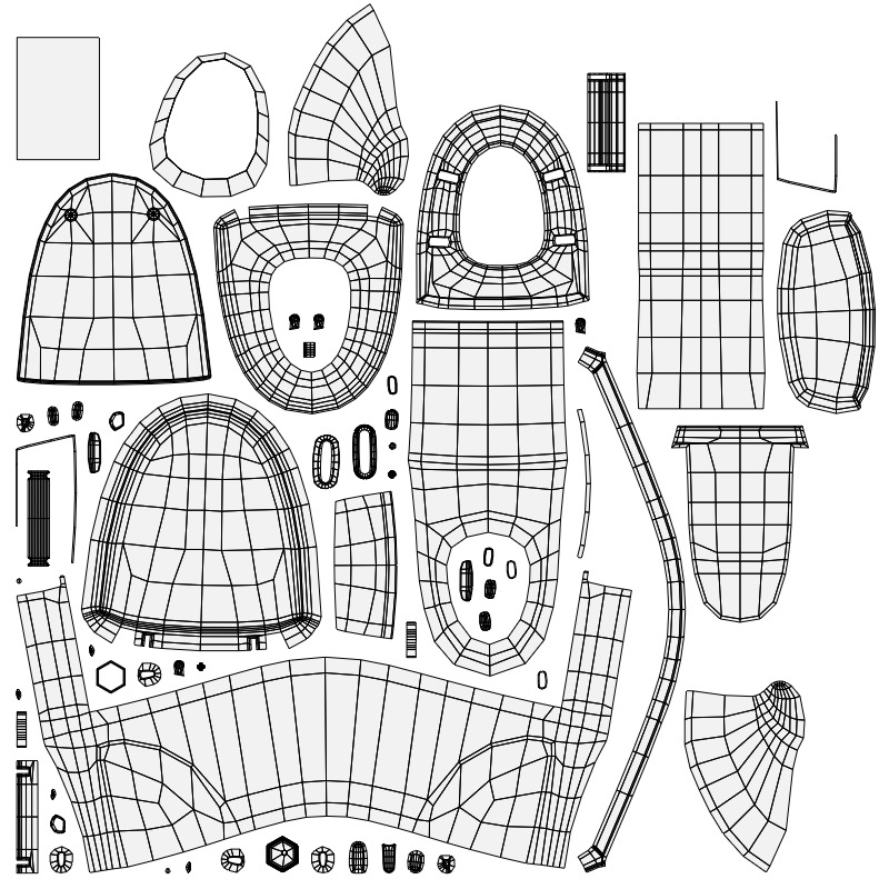 One-Piece Toilet 3D model_7