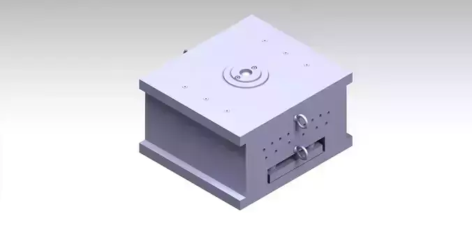 MXT3D - Square plate Cold injection mold