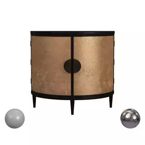 Hooker Furniture Melange Em Demilune Accent Chest