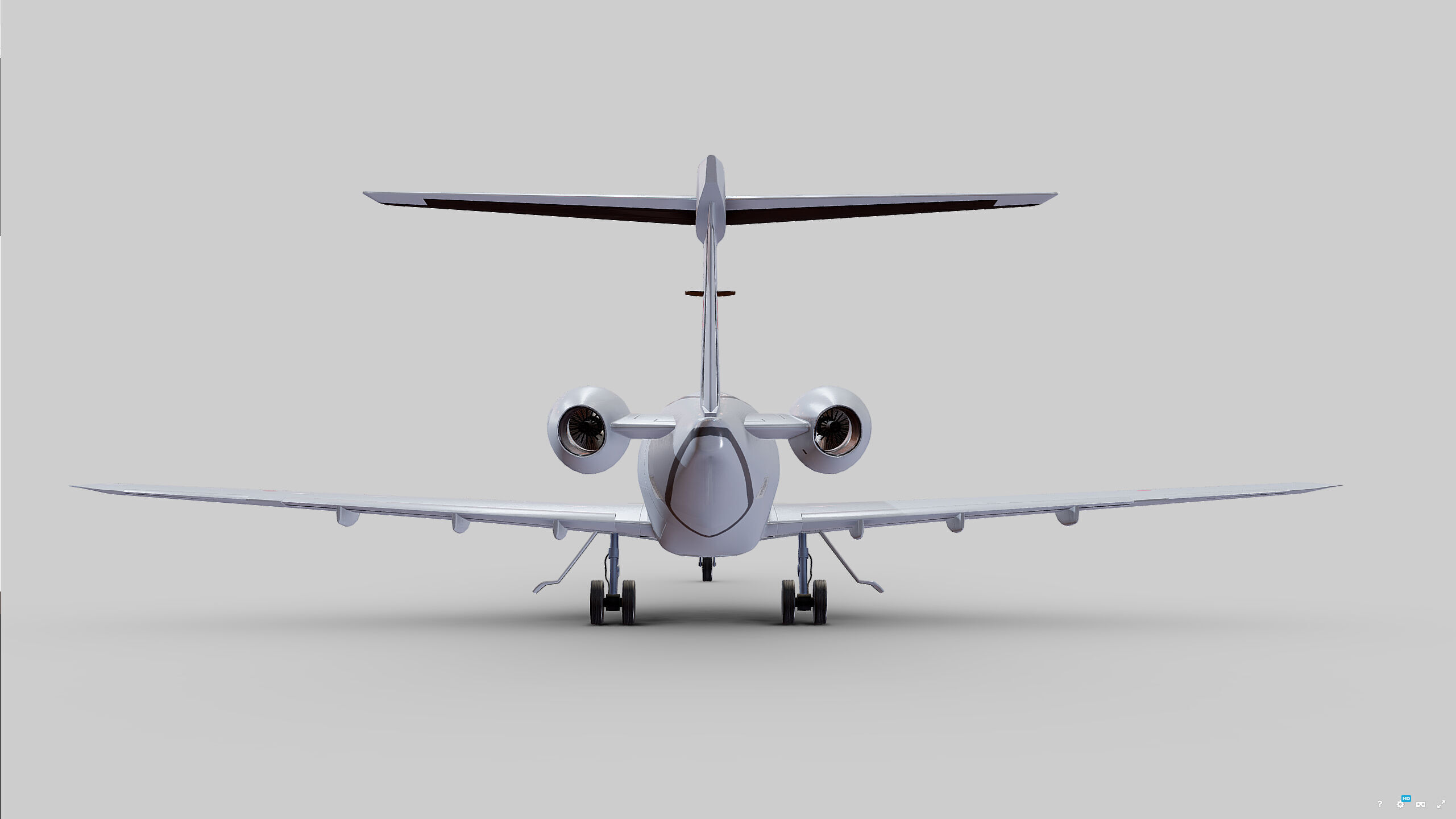 pilatus pc 24 Low-poly 3D model_4