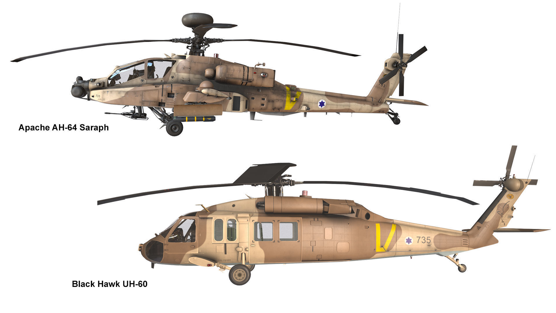 Israel AirForce Helicopter Collection _3