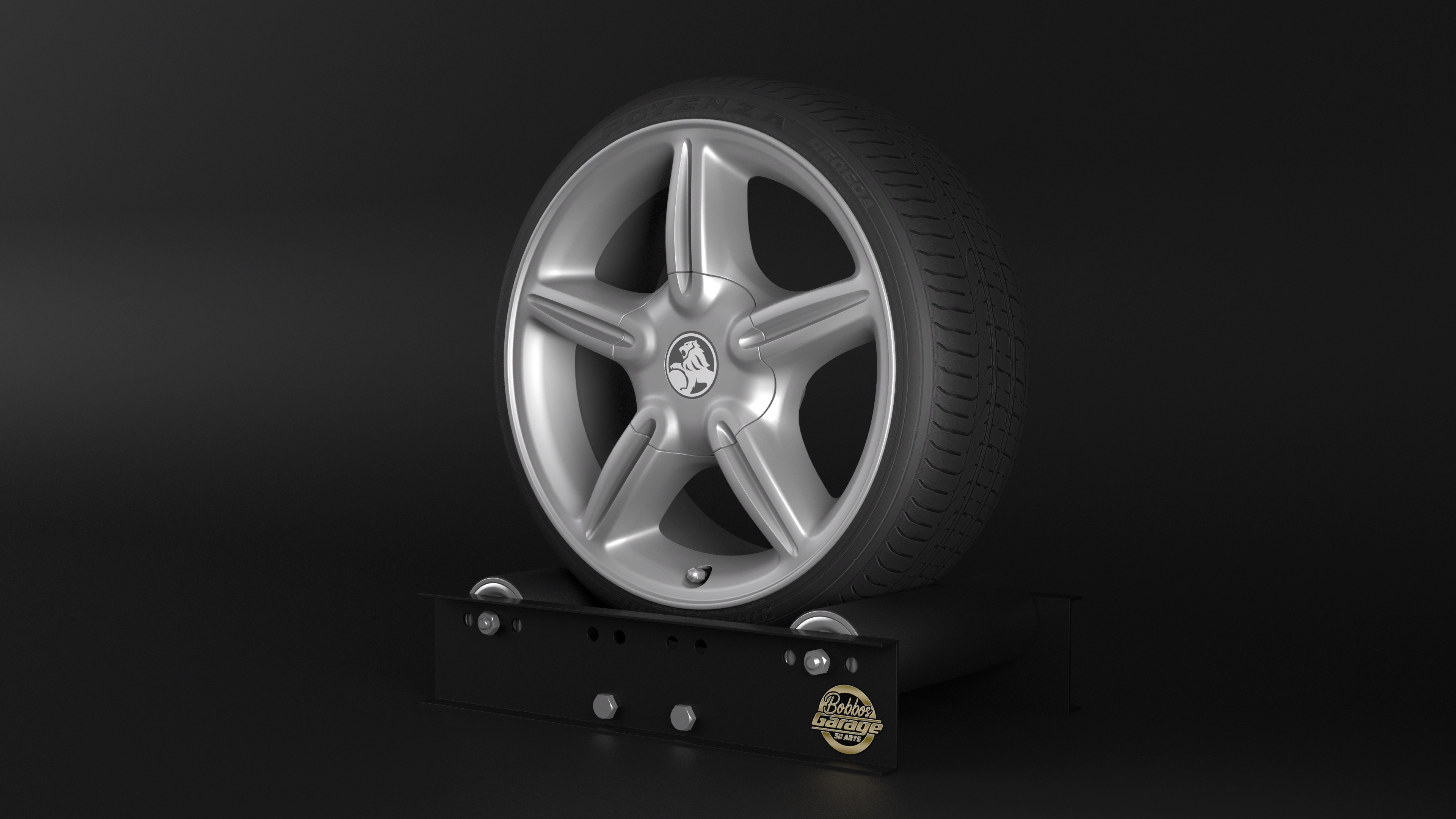 Holden VS SS Low-poly 3D model_1