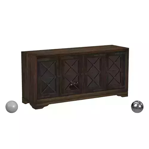 Hooker Furniture Pipe Creek Bunching Media Console