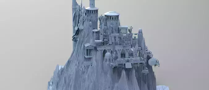 Mount Olympus Grand mountain scene