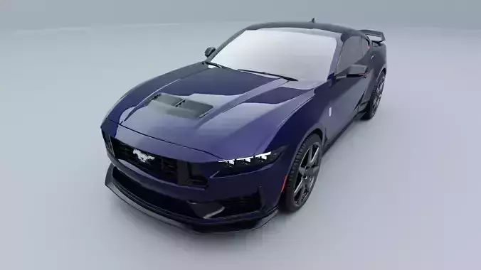 Ford Mustang 2024 with interior