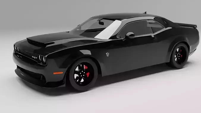 Dodge challenger SRT with interior