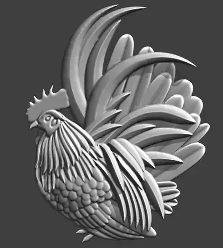 cock carving 3D print model