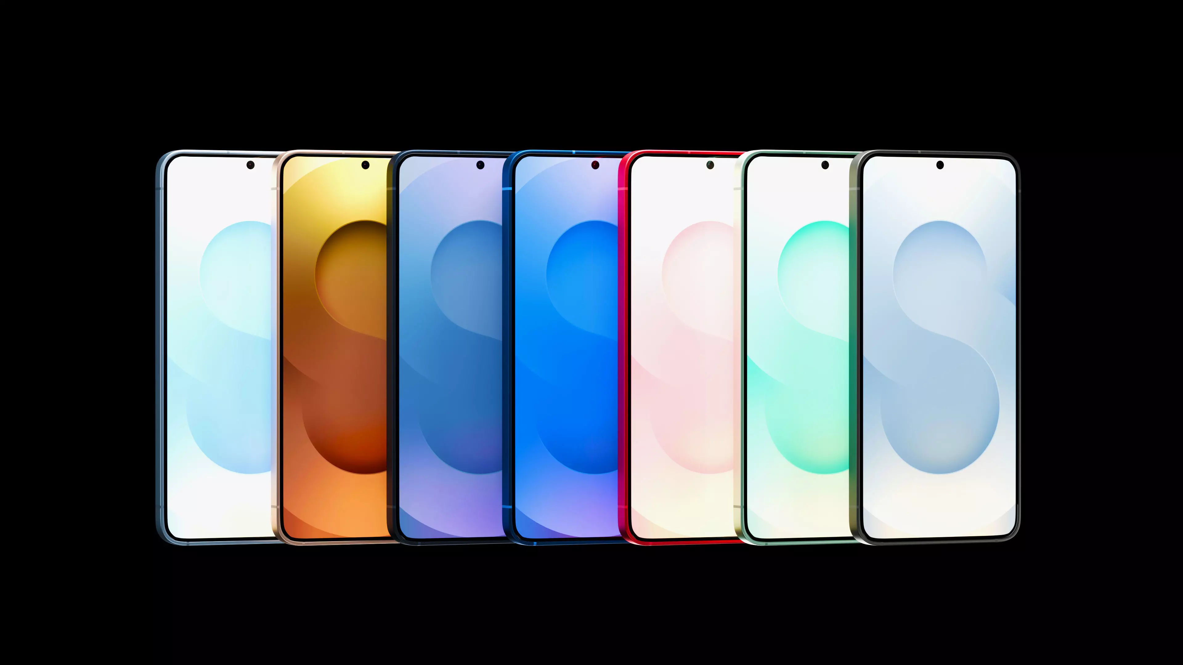 Samsung Galaxy S25 - All colors 3D model_0