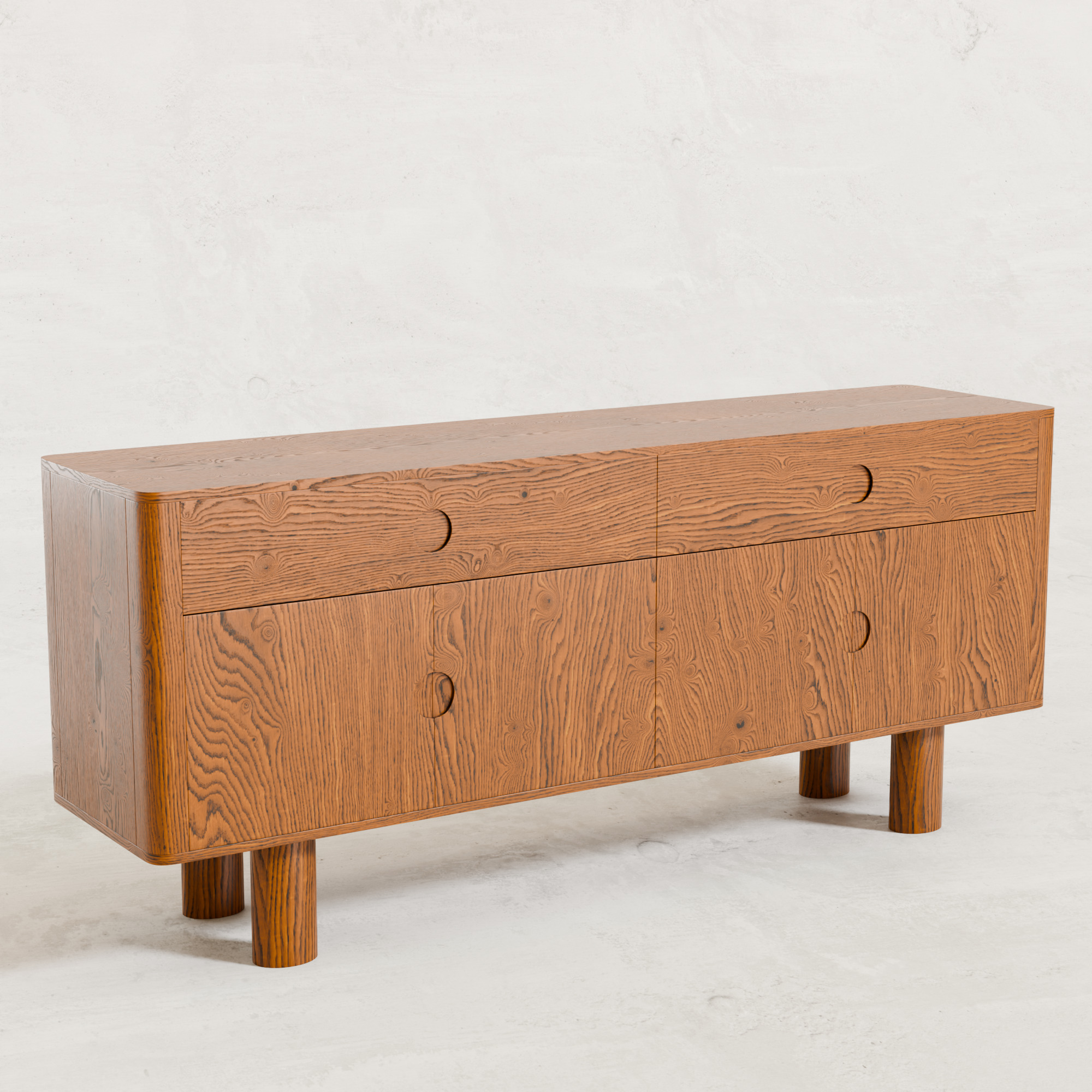 Sideboard Low-poly 3D model_1