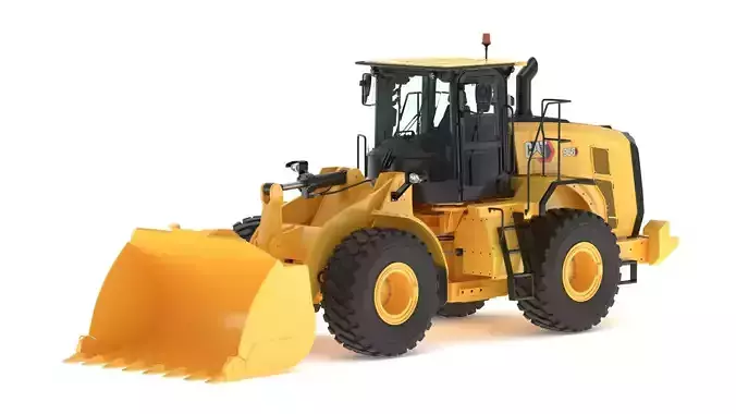 CAT Caterpillar Wheel Loader Medium 966 3D model