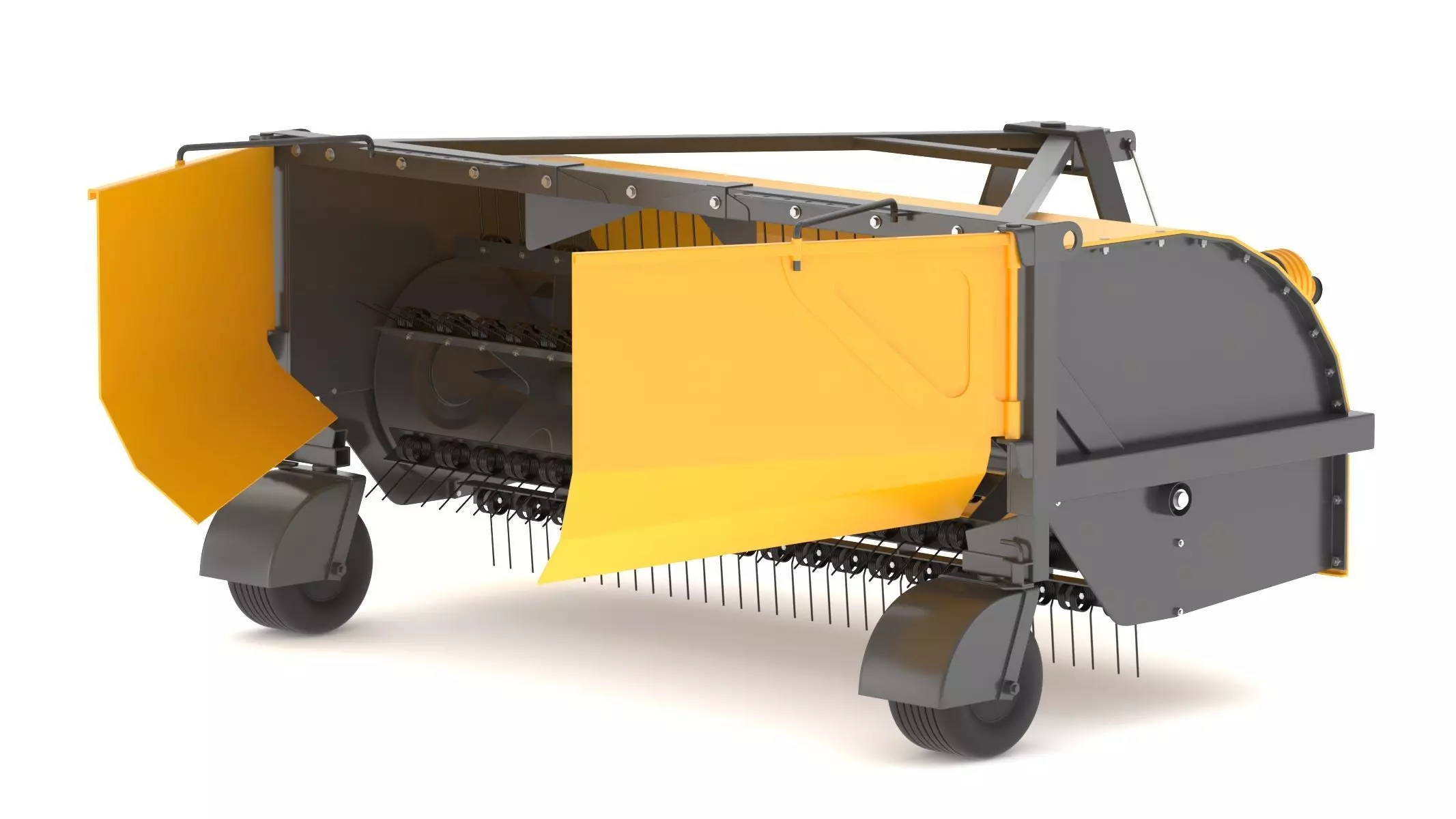 ELHO TR 300 Topper Rotary Mulcher Agricultural Mower Attachment 3D model