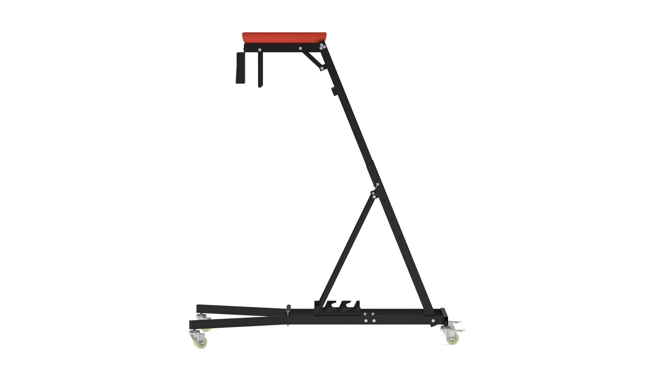 Garage Elevated Creeper Adjustable Topside Mechanic Seat 3D model_3