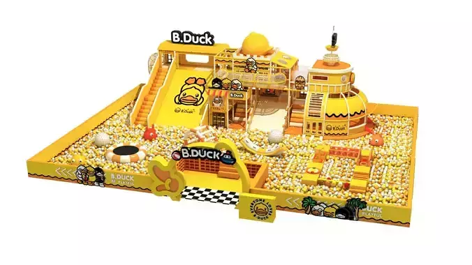 Little Yellow Duck Theme Park 3D model