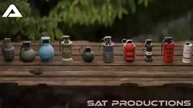 Game Ready Grenade Pack