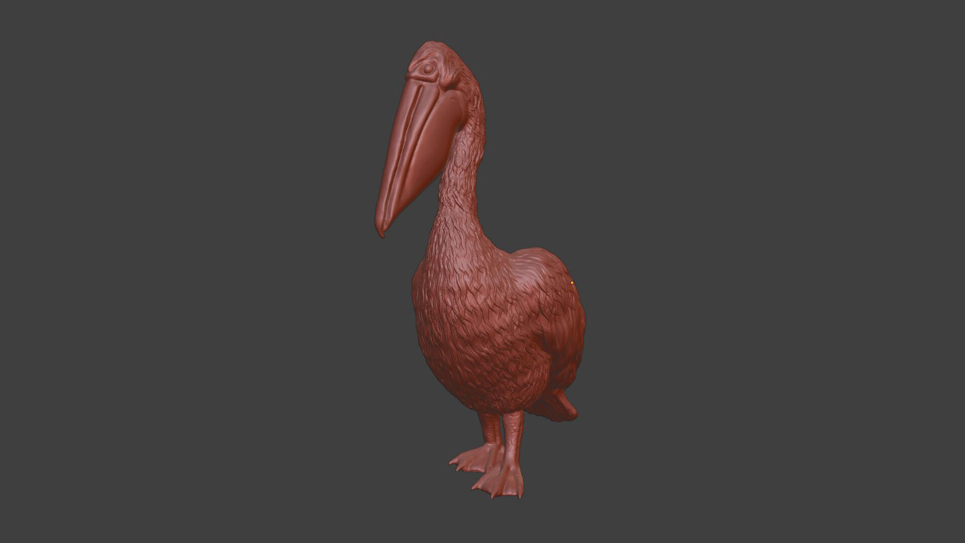 Bring Nature Home Realistic Pelican Toy STL 3D print model_7