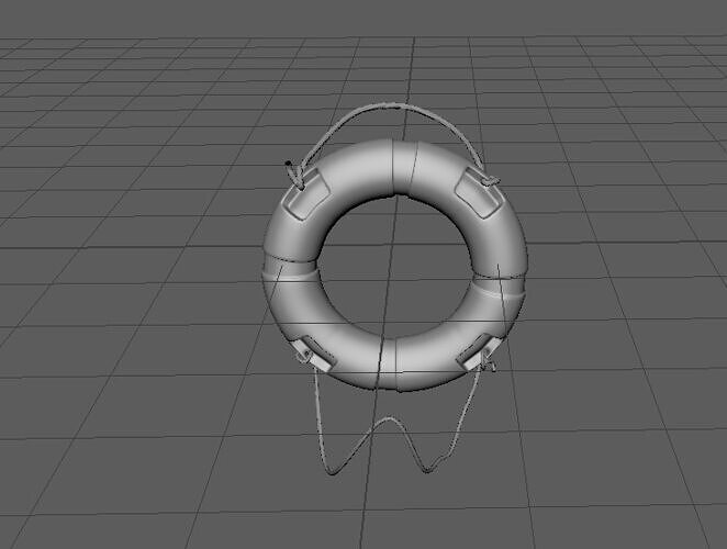 life buoy Free 3D model