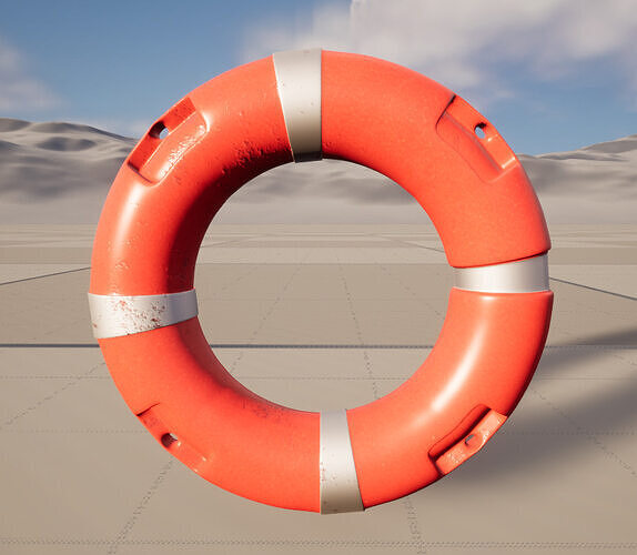 life buoy Free 3D model
