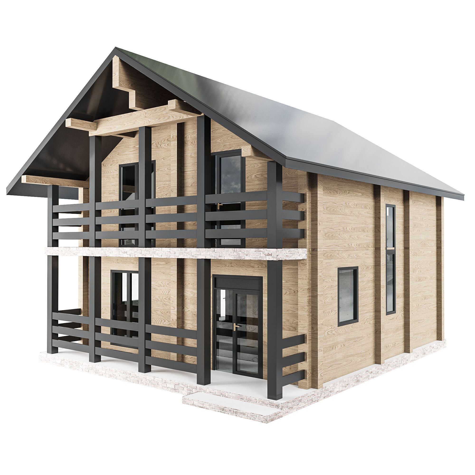 Home Design 2 For Exterior 3D model_9