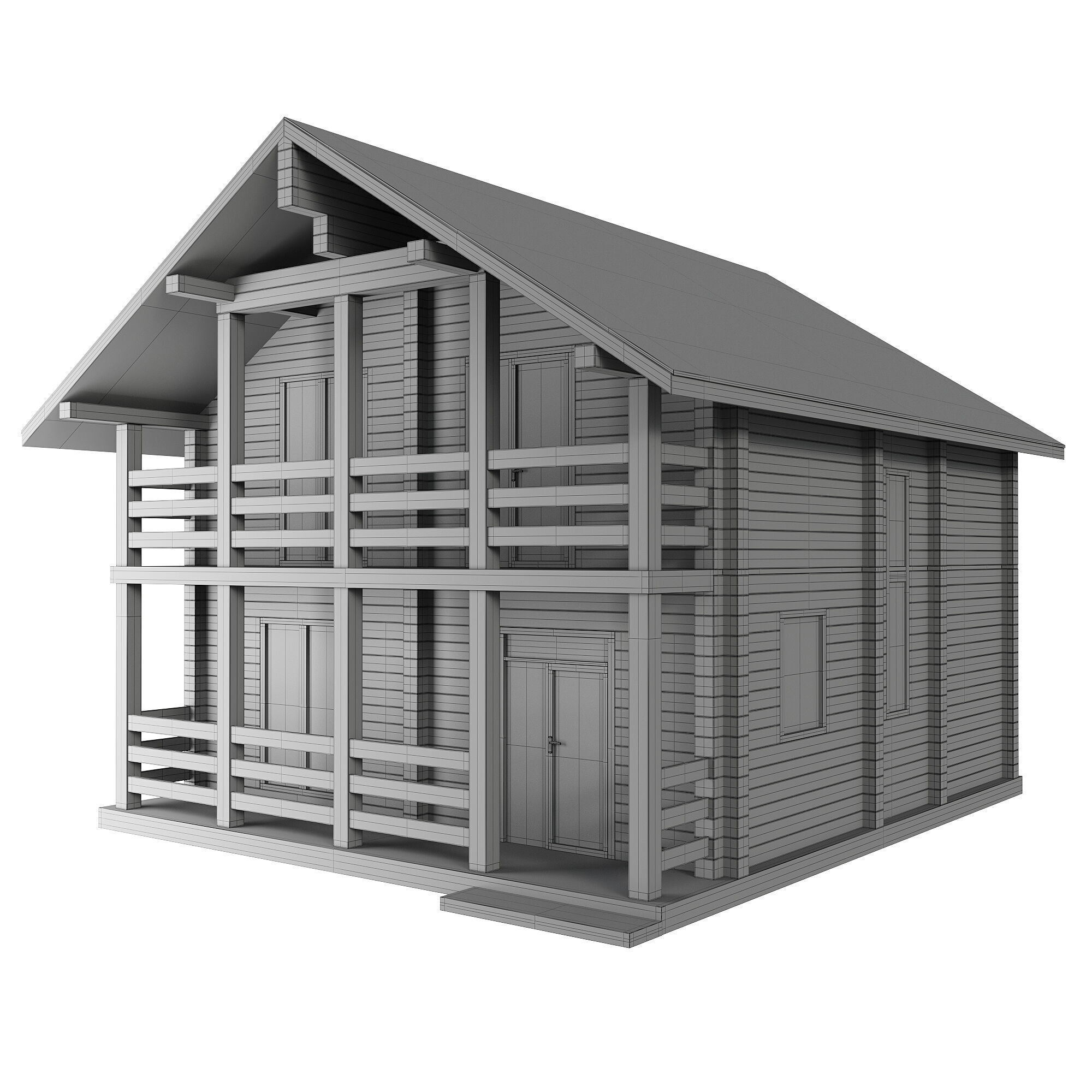 Home Design 2 For Exterior 3D model_13