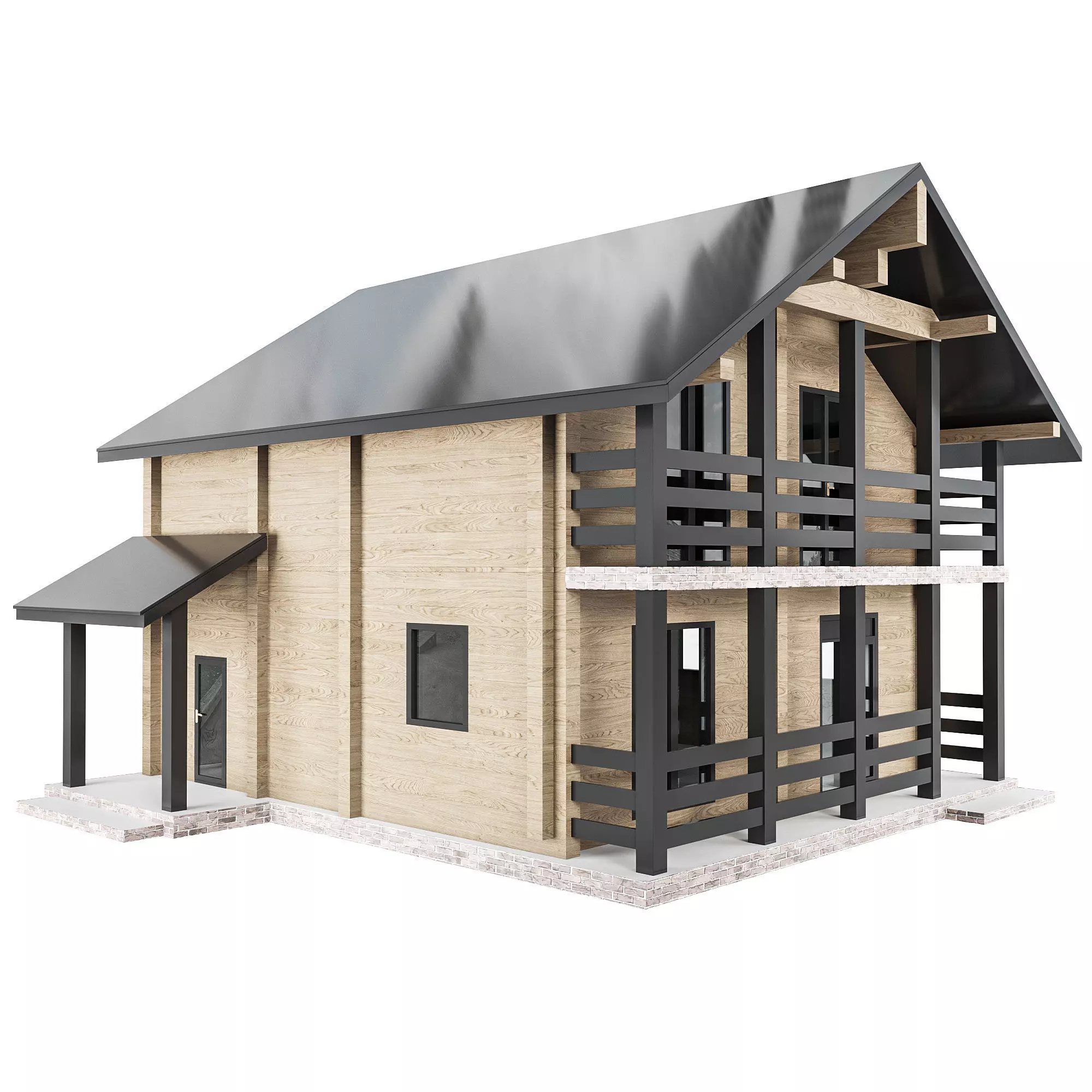 Home Design 2 For Exterior 3D model_0