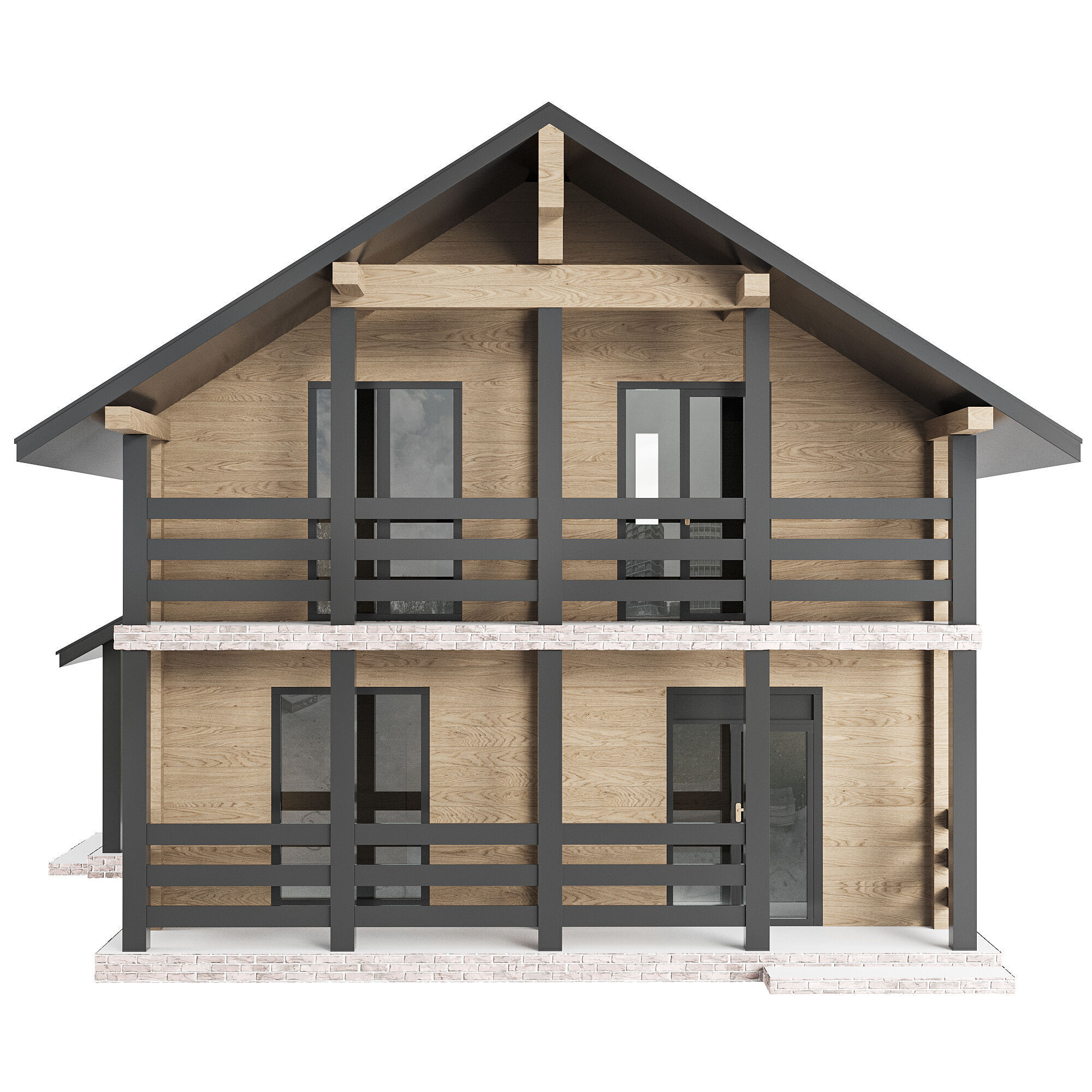 Home Design 2 For Exterior 3D model_3