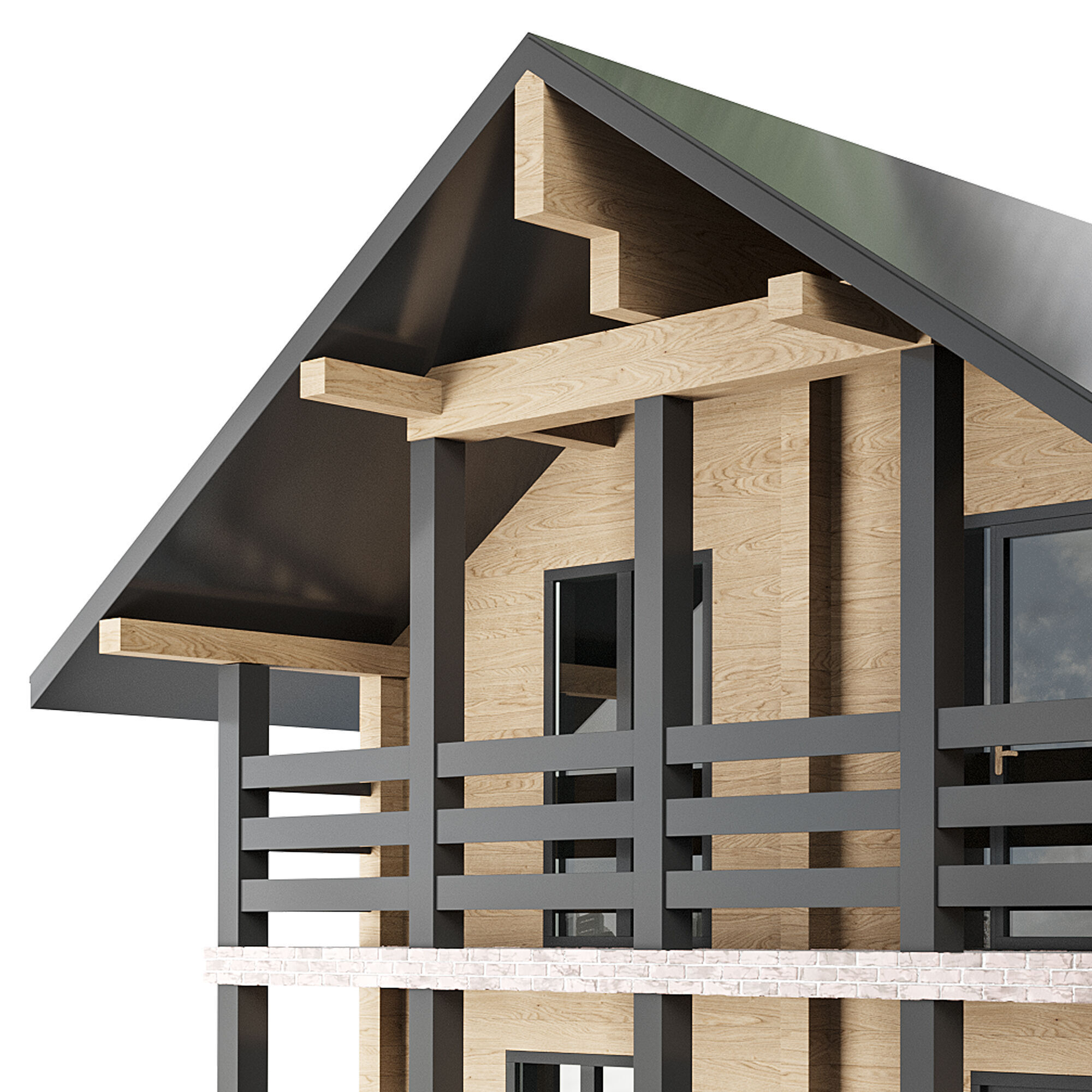 Home Design 2 For Exterior 3D model_5