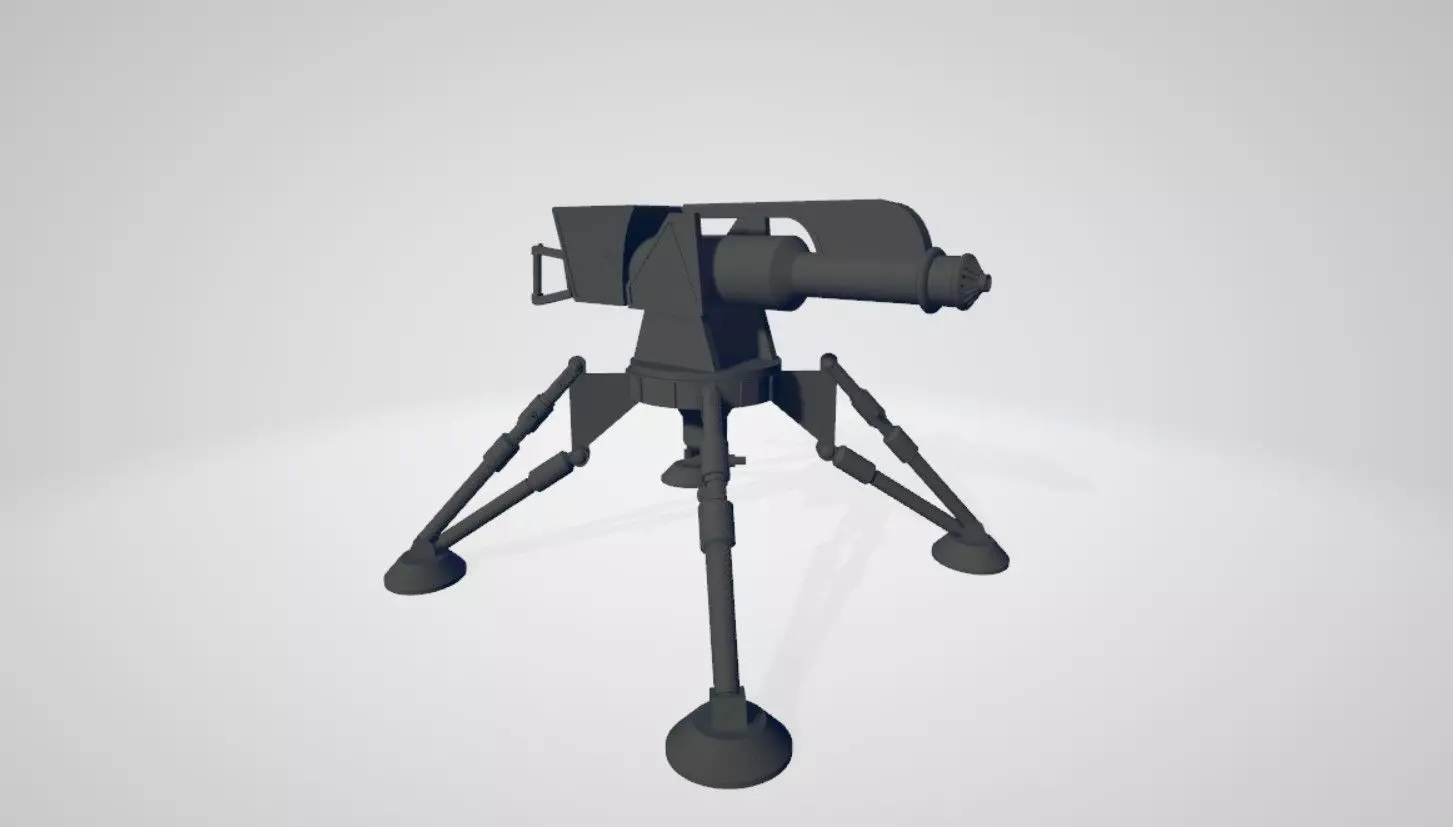 EWHB 12 Clone Wars E Web 3D Printing Model 3D print model