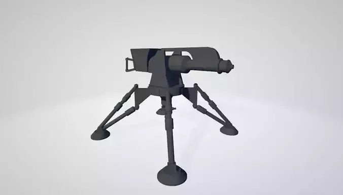 EWHB 12 Clone Wars E Web 3D Printing Model