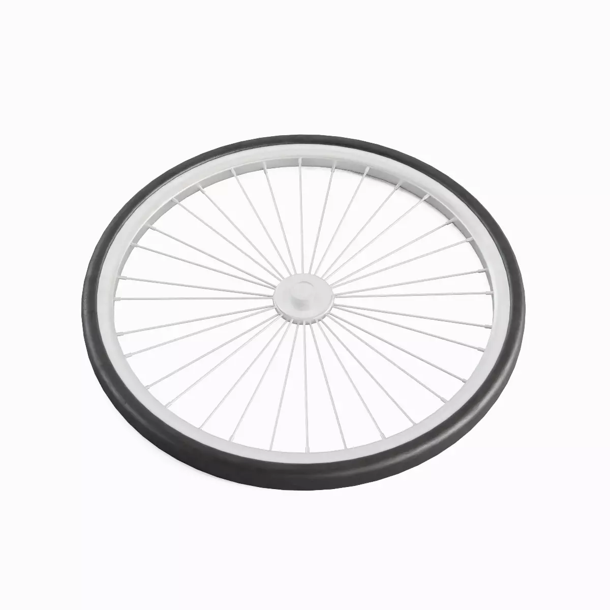 Bicycle Tire 01 Low-poly 3D model_0