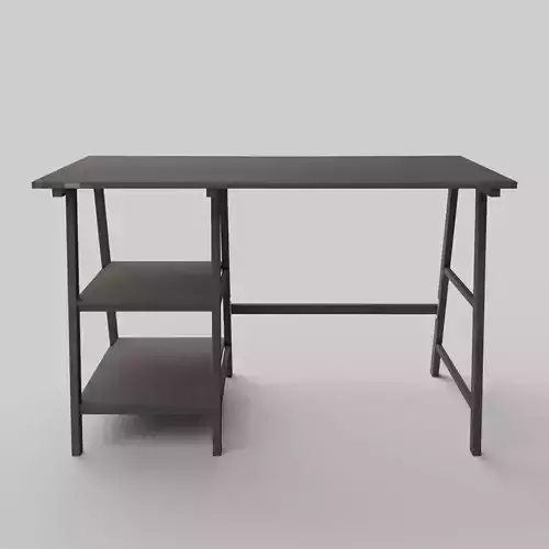 Computer Table with Shelf Home Office Writing Desk Study Work