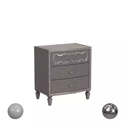 Hooker Furniture Sanctuary Epoque Three Drawer Nightstand