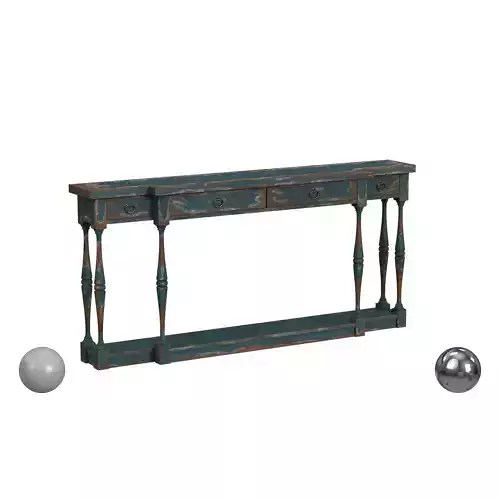 Hooker Furniture Sanctuary Four Drawer Thin Console