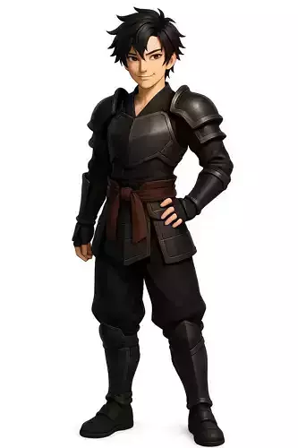 Ancient warrior 3D model