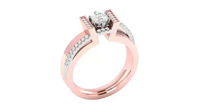 Women Ring  Render 3dm STL OBJ FBX Details