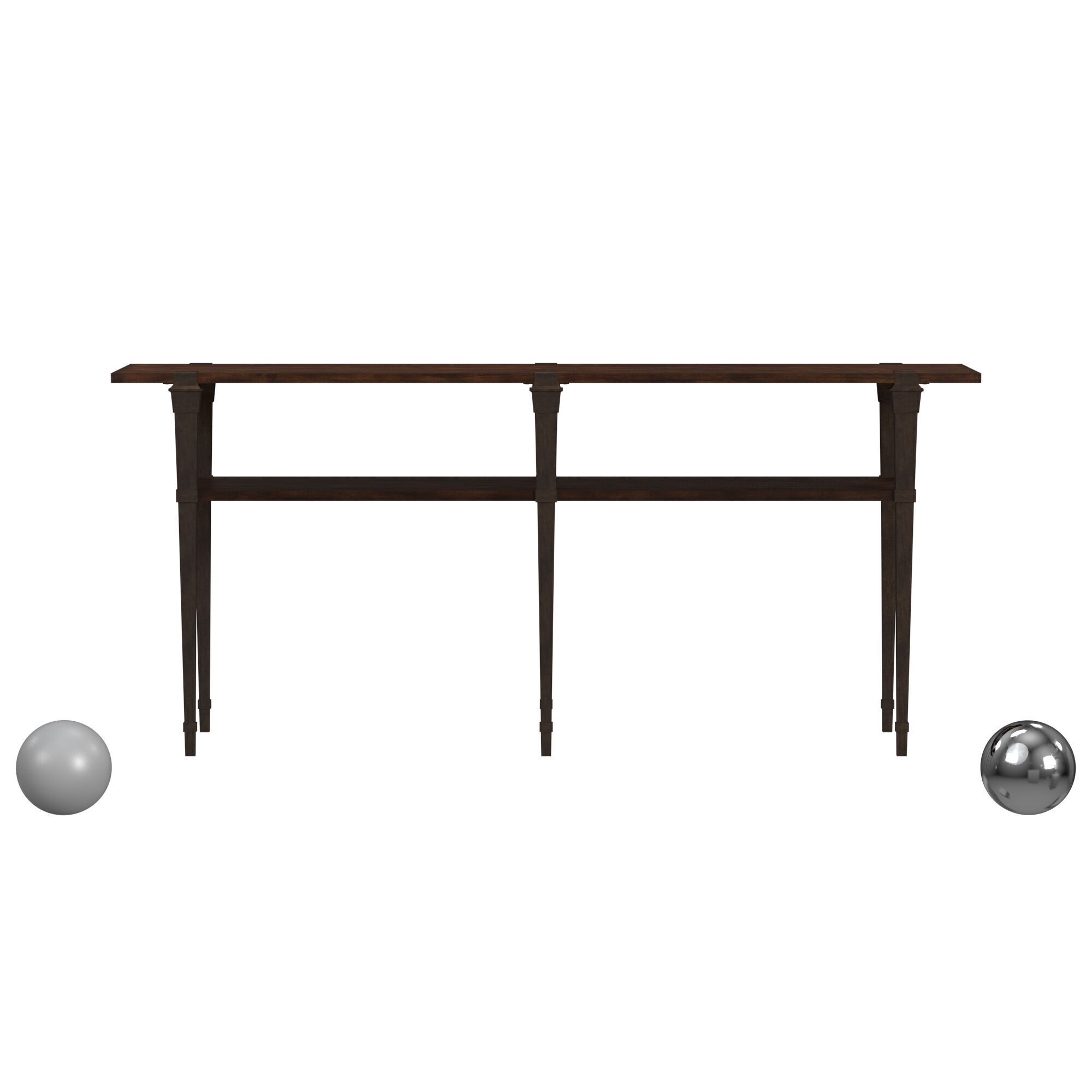 Hooker Furniture Skinny Console Table 3D model_1